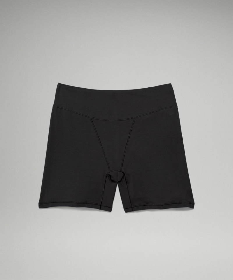 Lululemon UnderEase Super-High-Rise Shortie Underwear Black Online Outlet Sale