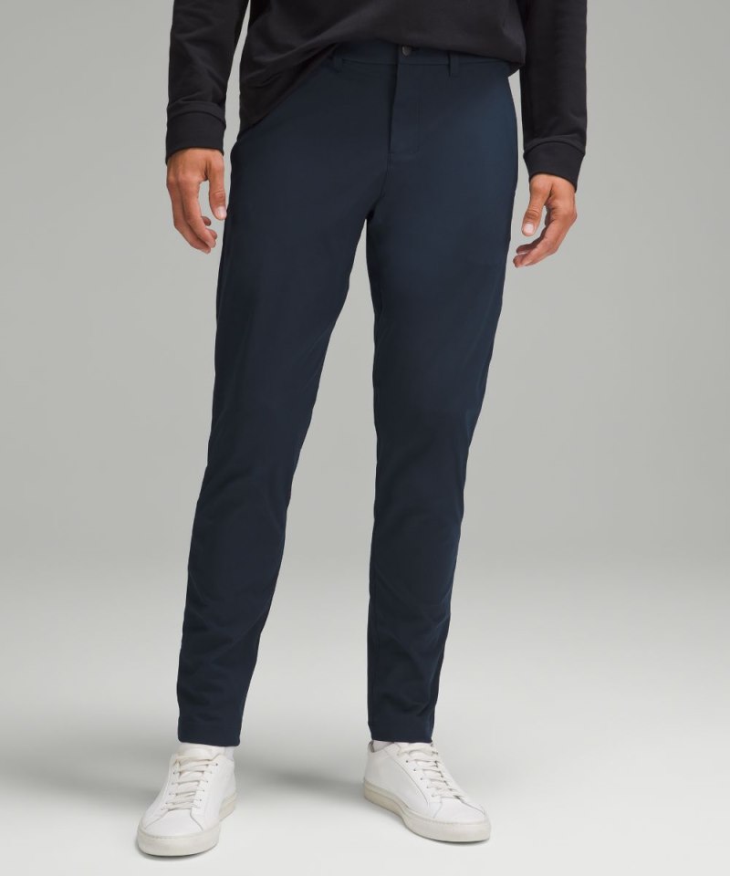 Lululemon ABC Slim-Fit Trouser 32"L *Warpstreme True Navy Online Outlet Sale