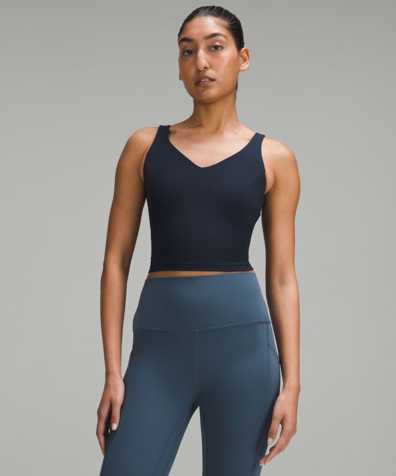 Lululemon lululemon Align™ Tank Top *Light Support, C / D Cup True Navy Online Outlet Sale