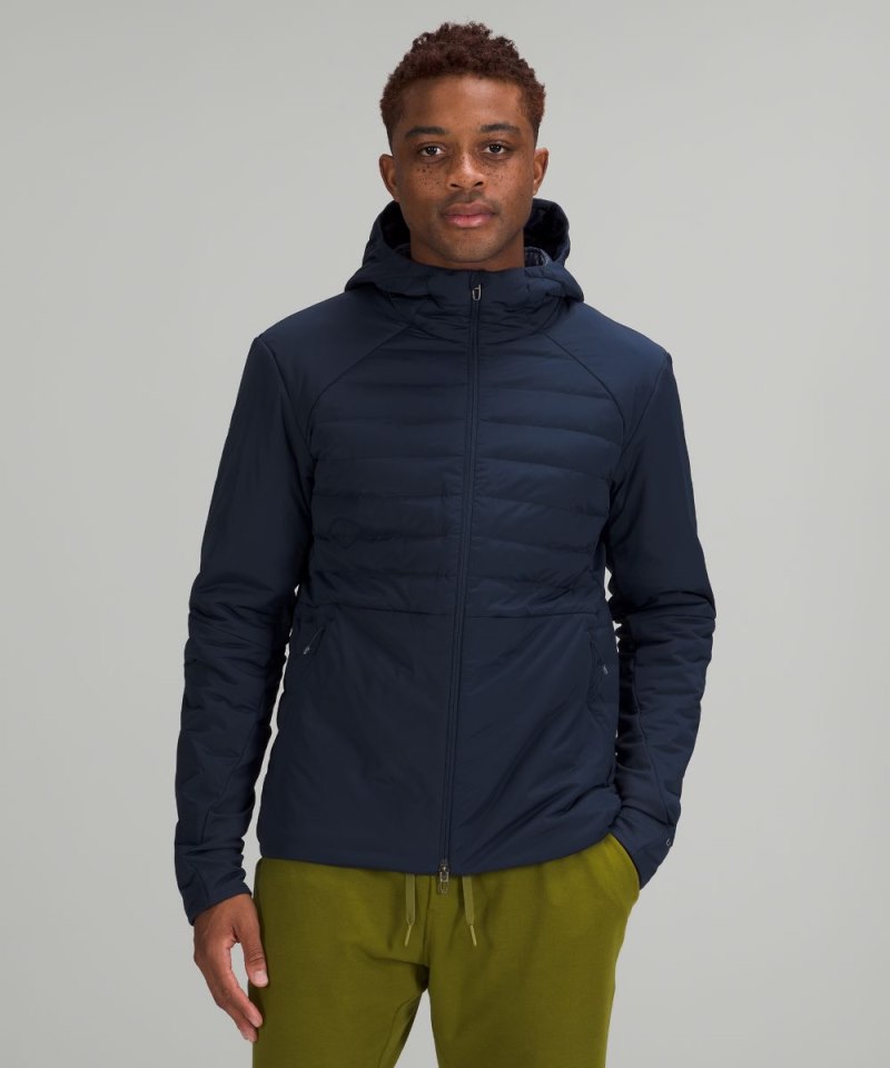 Lululemon Down for It All Hoodie True Navy Online Outlet Sale