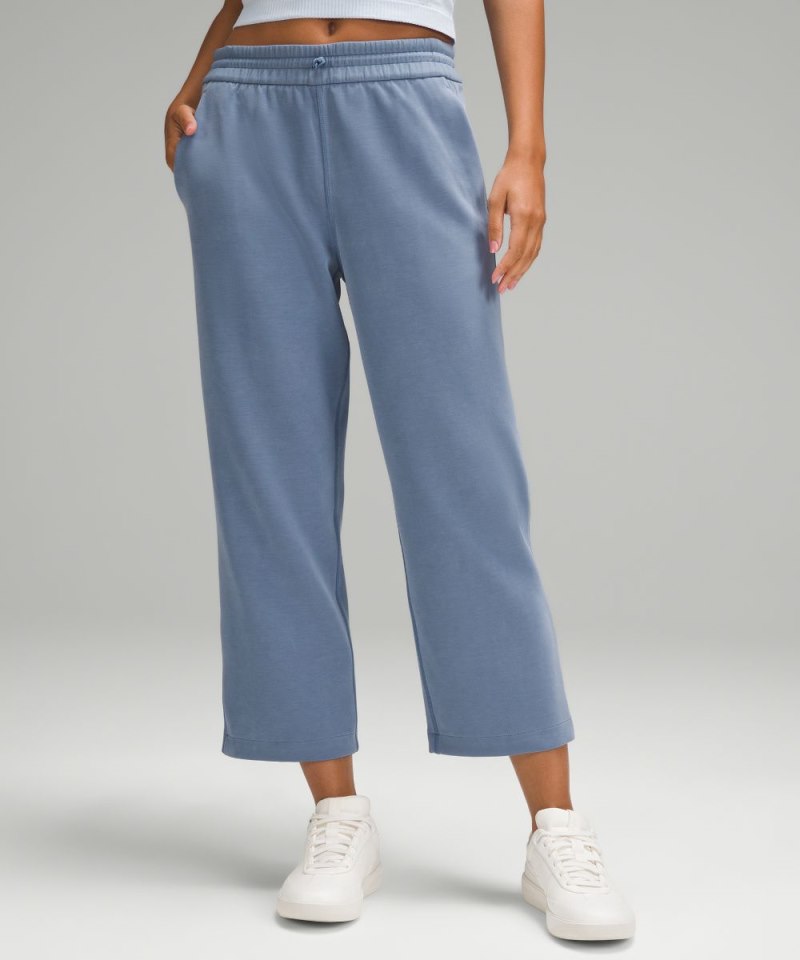 Lululemon Softstreme High-Rise Straight-Leg Cropped Pant Oasis Blue Online Outlet Sale