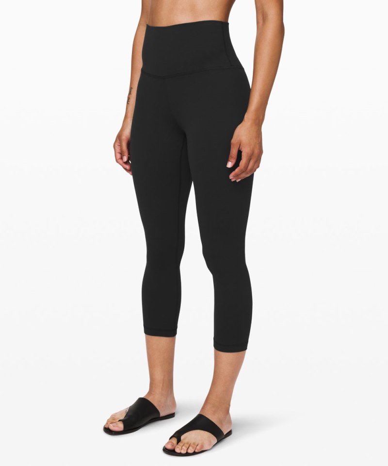 Lululemon lululemon Align™ High-Rise Crop 21" Black Online Outlet Sale