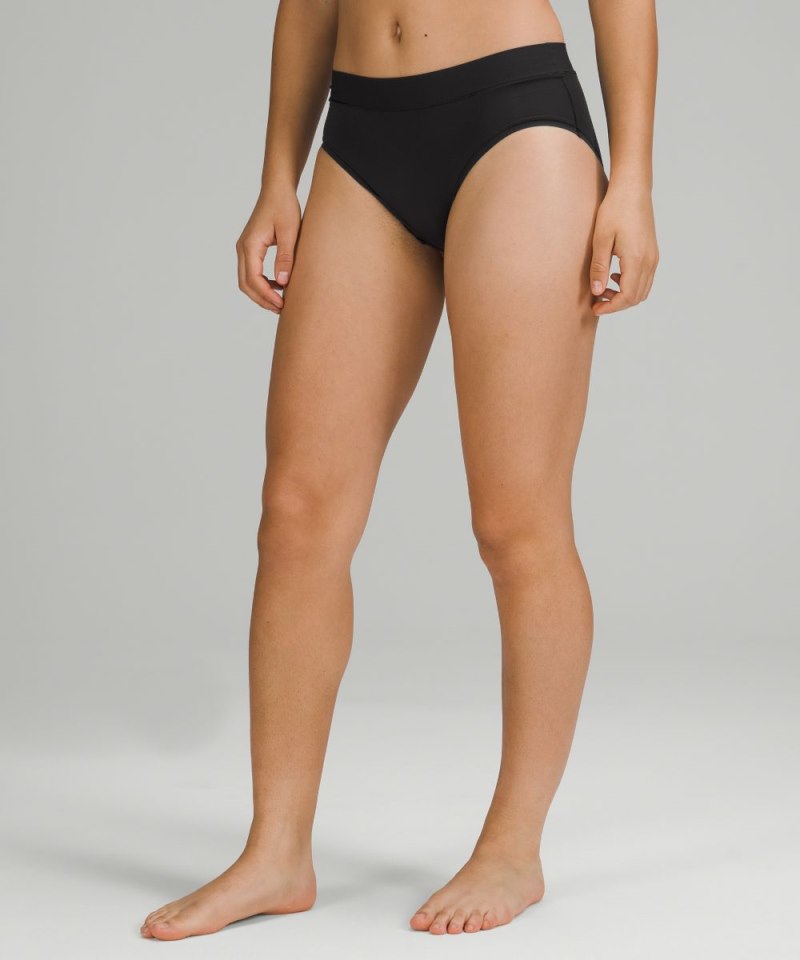 Lululemon UnderEase High-Rise Bikini Underwear Black Online Outlet Sale