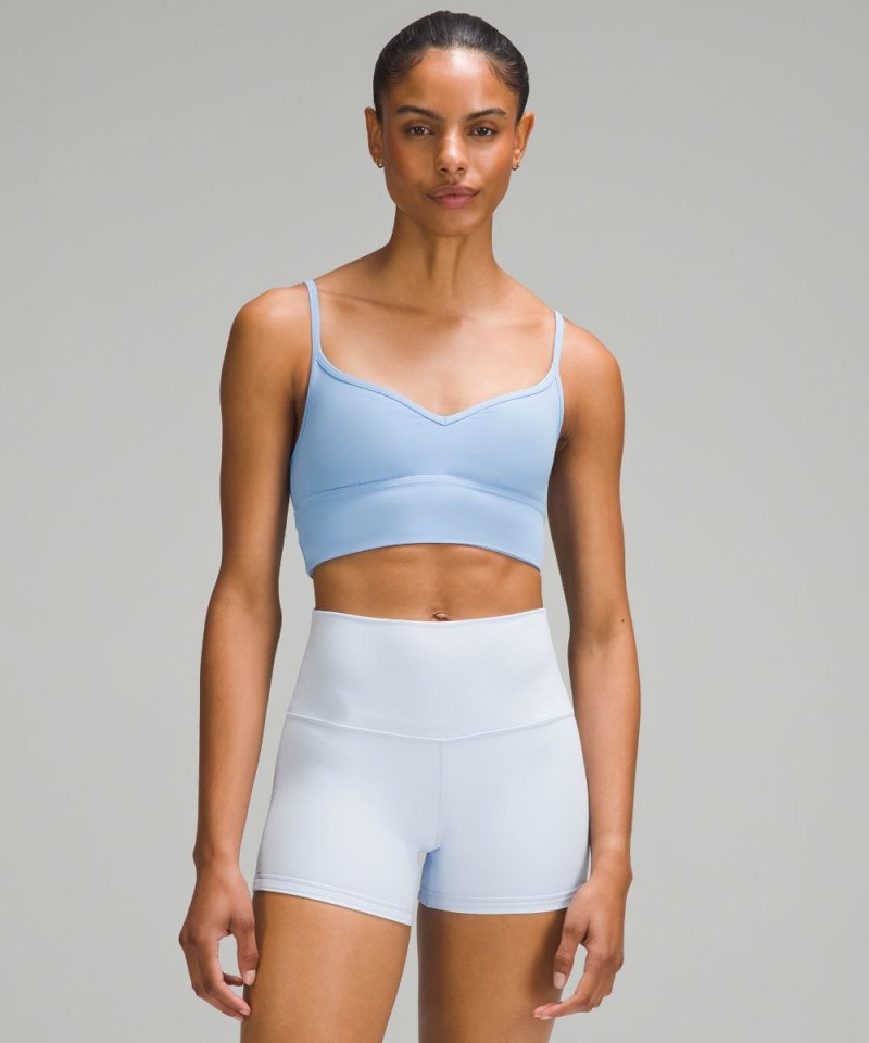 Lululemon lululemon Align™ Sweetheart Bra *Light Support, A / B Cup Sinatra Blue Online Outlet Sale