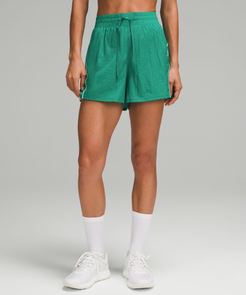 Lululemon License to Train High-Rise Lightweight Short 4" Cascadia Green Online Outlet Sale