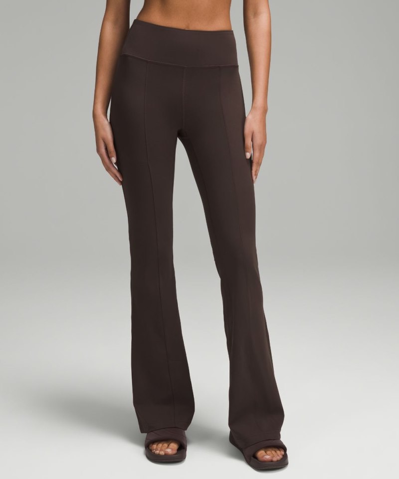 Lululemon Groove High-Rise Flared Pant with Pockets 32.5" Espresso (not available) Online Outlet Sale