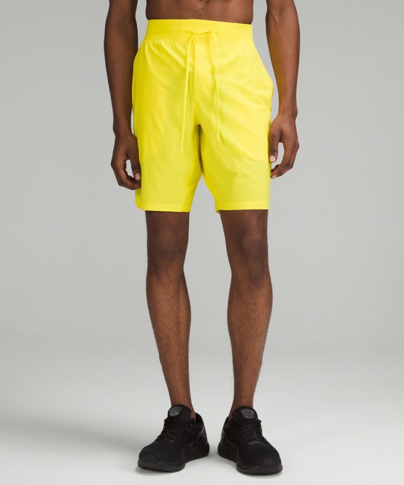 Lululemon T.H.E. Linerless Short 9" Sonic Yellow Online Outlet Sale