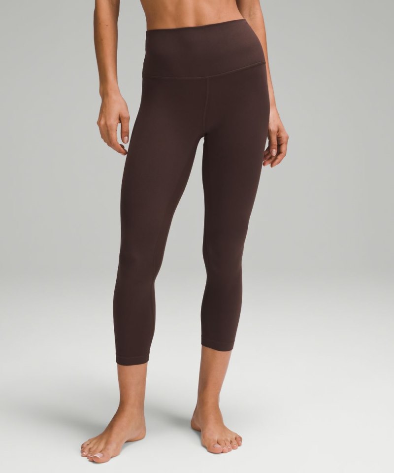 Lululemon lululemon Align™ High-Rise Crop 23" Espresso (not available) Online Outlet Sale