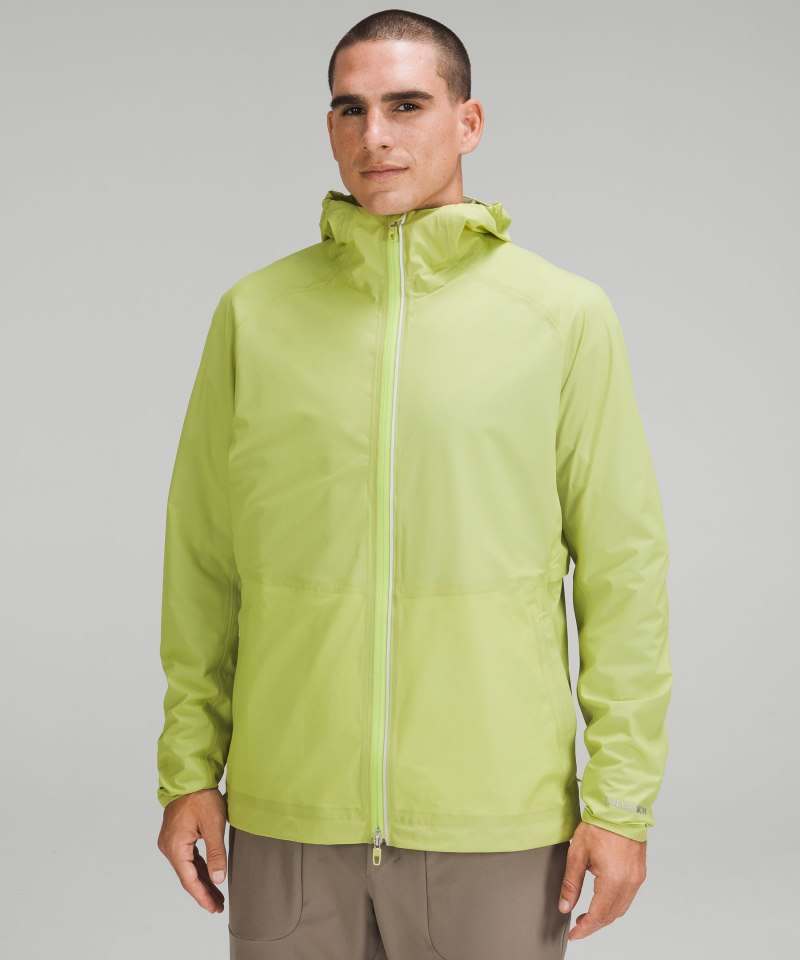 Lululemon Precipitation Jacket Wasabi Online Outlet Sale