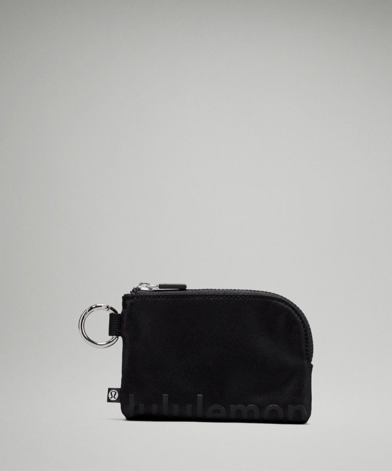 Lululemon Clippable Card Pouch Black Online Outlet Sale