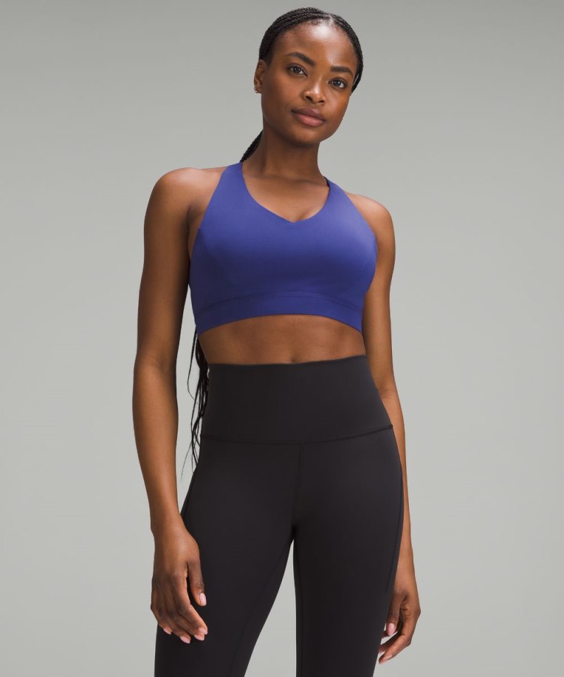 Lululemon Envital Bra *Medium Support, D / DD Cup Larkspur Online Outlet Sale