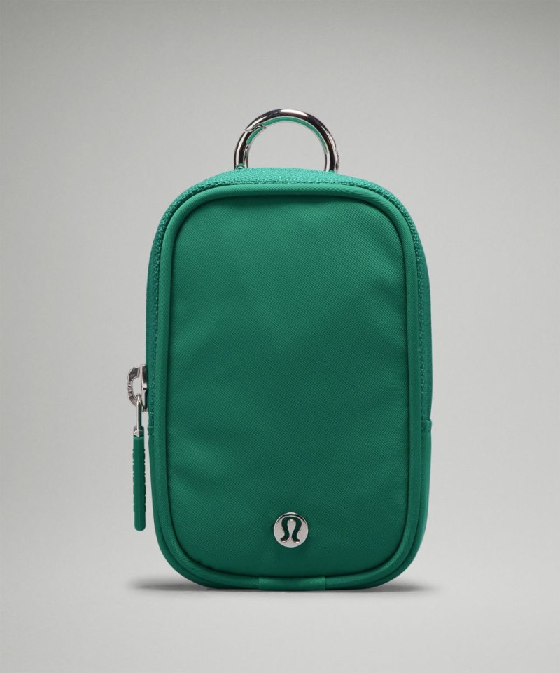 Lululemon Clippable Nano Pouch Cascadia Green Online Outlet Sale