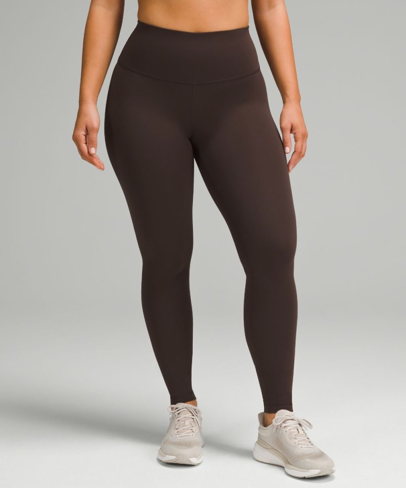 Lululemon Wunder Train Contour Fit High-Rise Tight 28" Espresso (not available) Online Outlet Sale