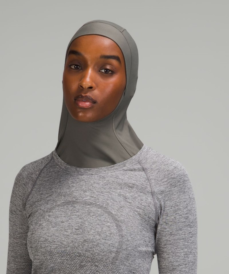 Lululemon Women's Lightweight Performance Hijab Grey Sage Online Outlet Sale