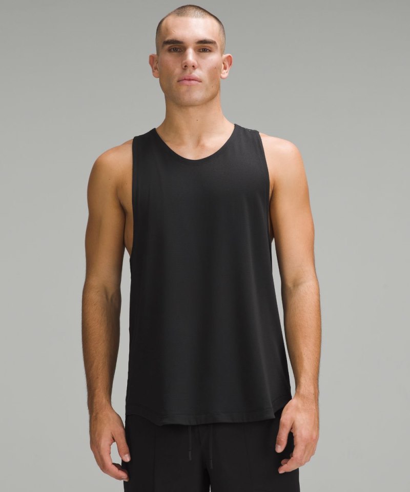 Lululemon License to Train Tank Top Black Online Outlet Sale