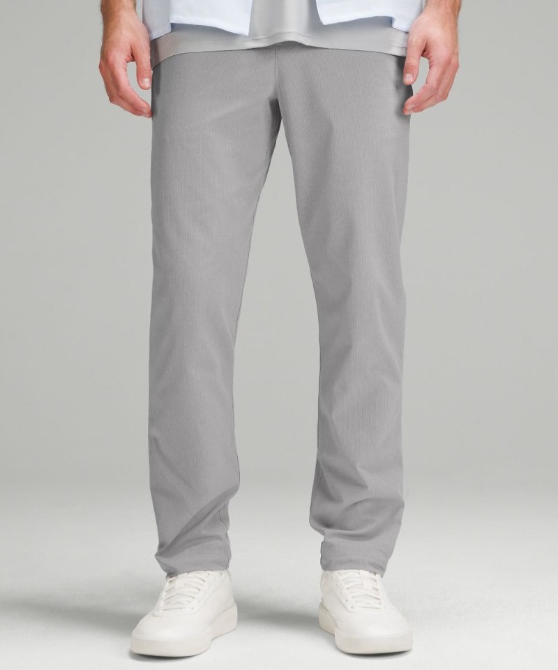 Lululemon ABC Classic-Fit Trouser 34"L *WovenAir Rhino Grey Online Outlet Sale