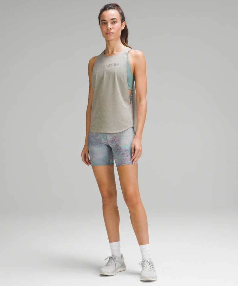 Lululemon lululemon lab Grid Mesh Training Tank Top *Graphic Raw Linen Online Outlet Sale