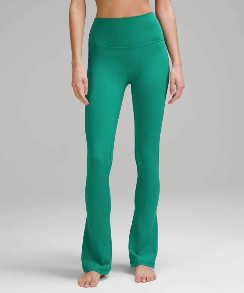 Lululemon lululemon Align™ High-Rise Mini-Flared Pant *Extra Short Cascadia Green Online Outlet Sale