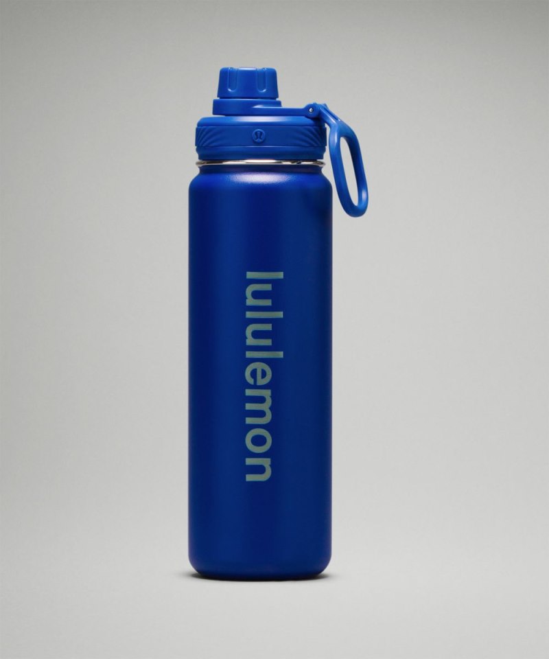 Lululemon Back to Life Sport Bottle 24oz Twice Blue Online Outlet Sale