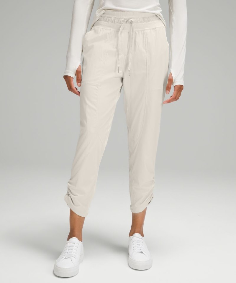 Lululemon Dance Studio Mid-Rise Cropped Pant Bone Online Outlet Sale