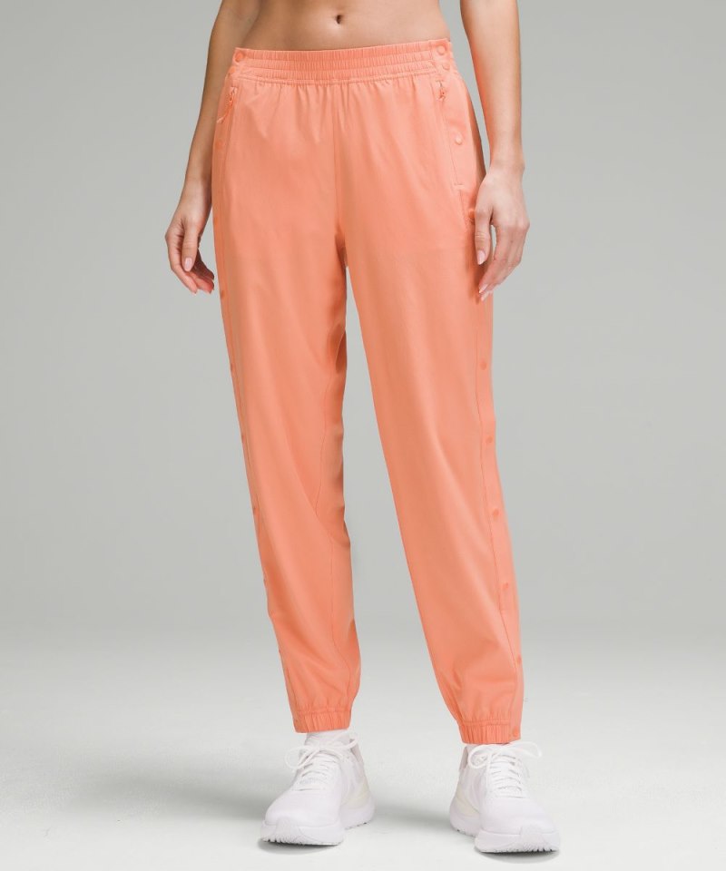 Lululemon Tear-Away Mid-Rise Track Pant Coral Kiss Online Outlet Sale