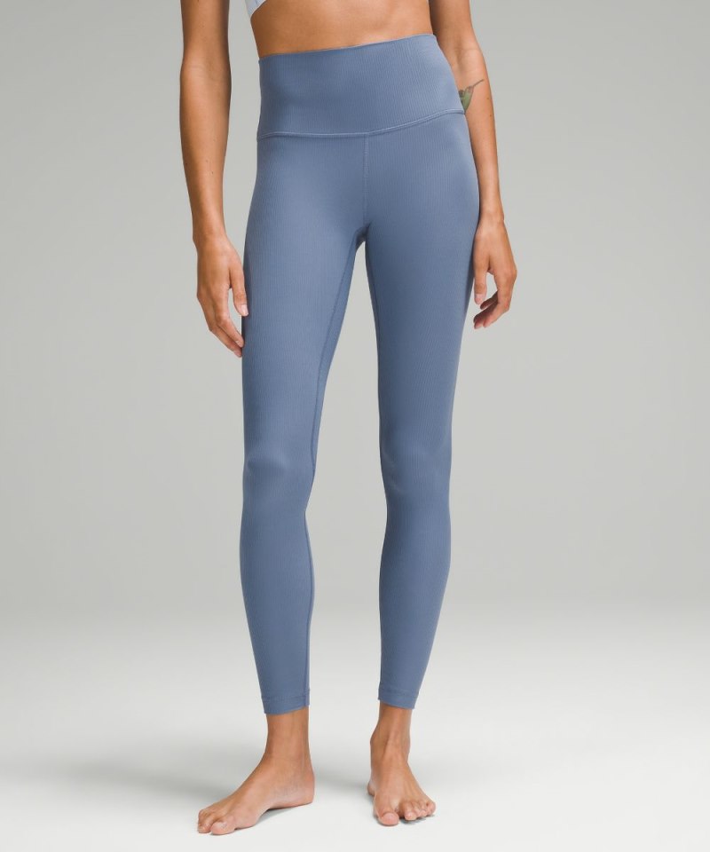 Lululemon lululemon Align™ High-Rise Ribbed Pant 28" Oasis Blue Online Outlet Sale