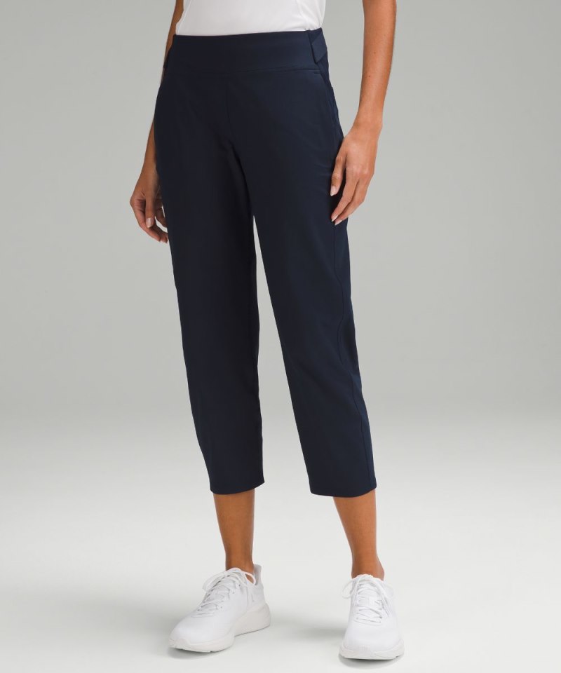 Lululemon Warpstreme Multi-Pocket Mid-Rise Golf Crop 24" True Navy Online Outlet Sale