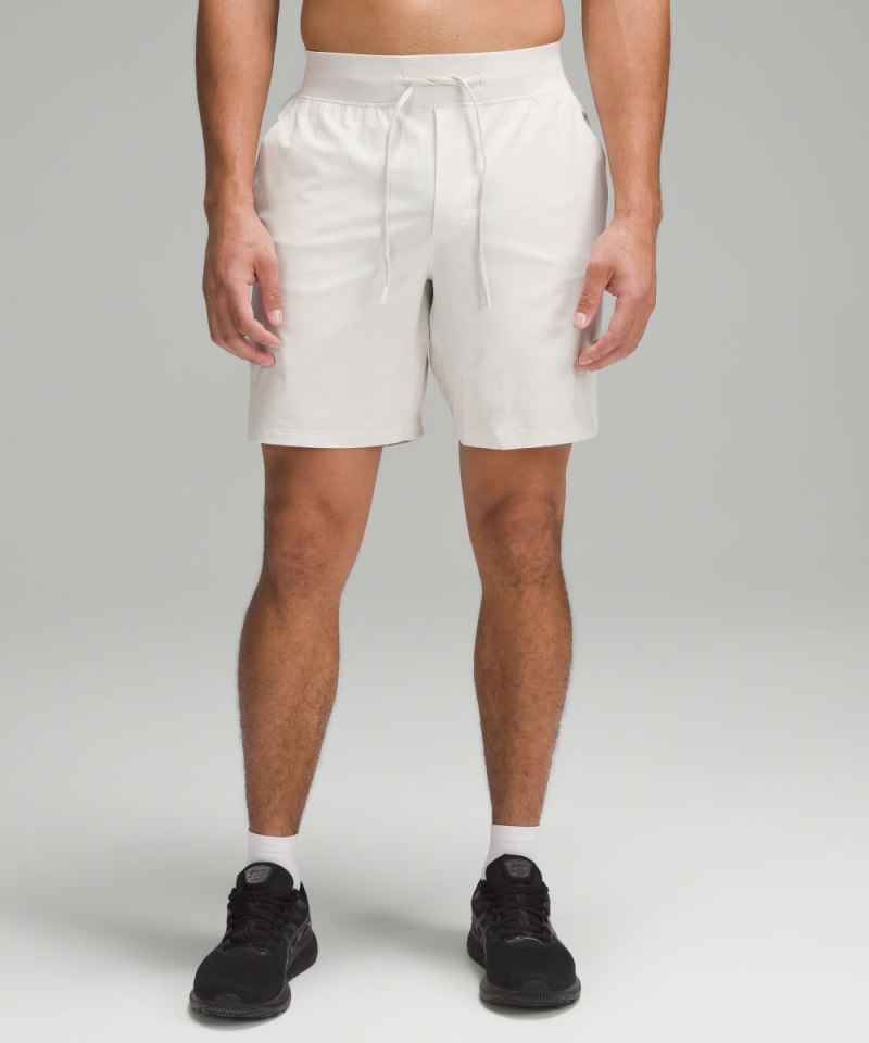 Lululemon T.H.E. Linerless Short 7" Bone Online Outlet Sale