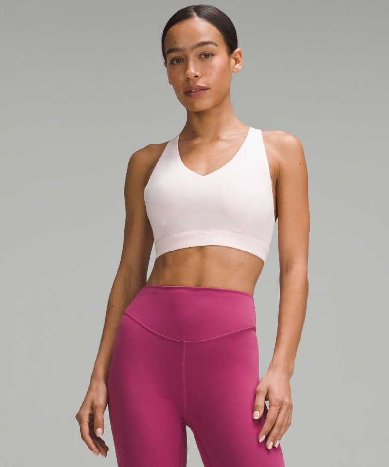 Lululemon Envital Bra *Medium Support, D / DD Cup Strawberry Milkshake Online Outlet Sale