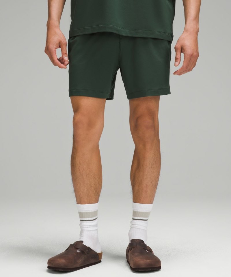 Lululemon Soft Jersey Short 5" Legacy Green Online Outlet Sale