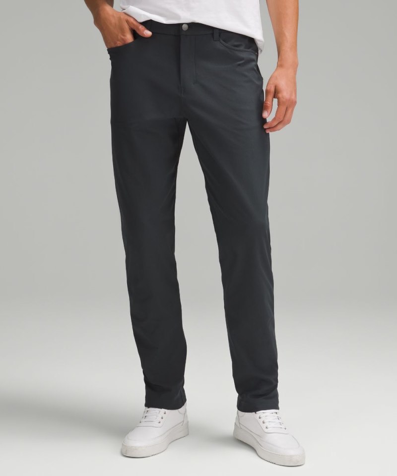 Lululemon ABC Classic-Fit 5 Pocket Pant 30"L *Warpstreme Obsidian Online Outlet Sale