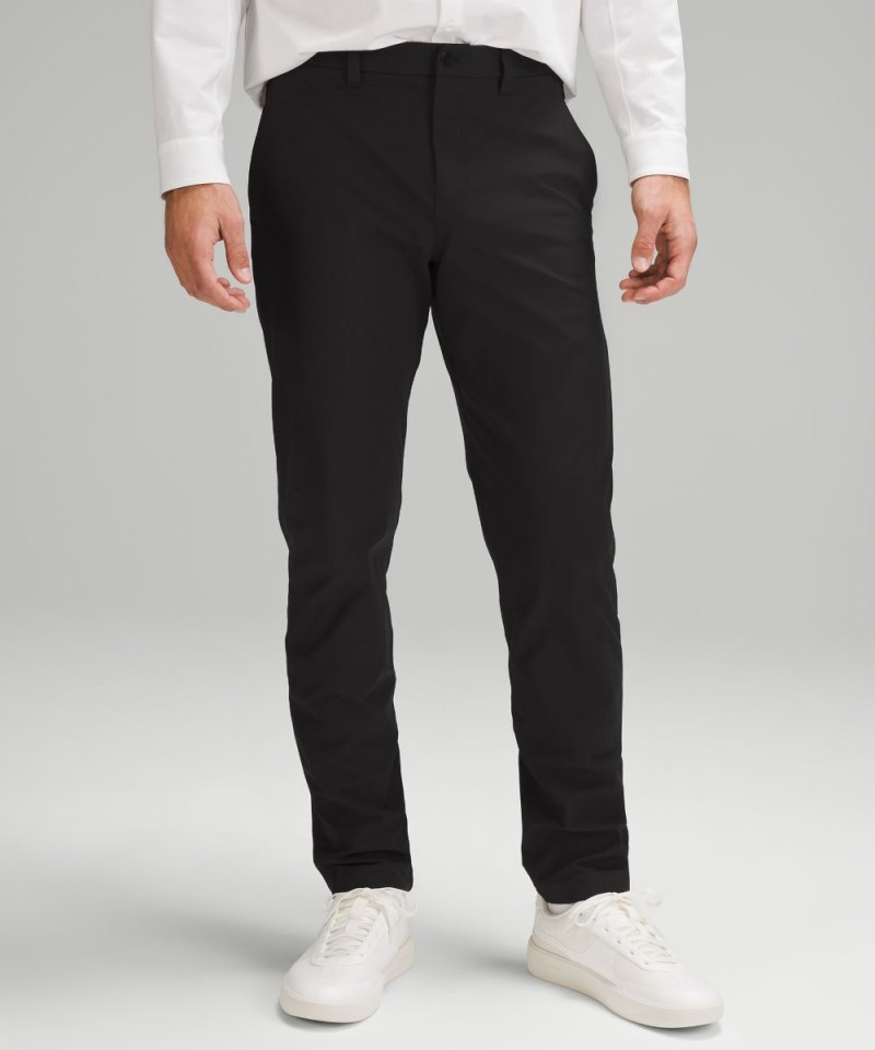 Lululemon ABC Classic-Fit Trouser 37"L *Warpstreme Black Online Outlet Sale