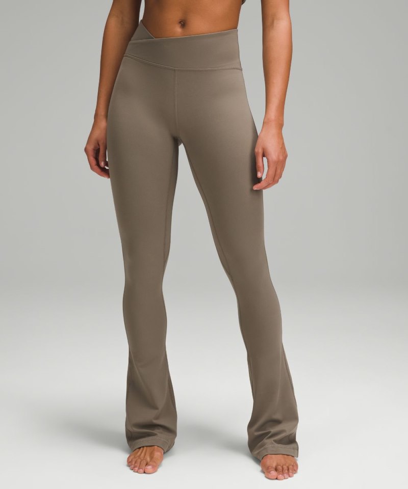 Lululemon lululemon Align™ Asymmetrical-Waist Mini-Flared Pant 32" Nomad Online Outlet Sale