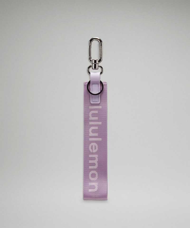 Lululemon Never Lost Keychain Lilac Ether / White Opal Online Outlet Sale