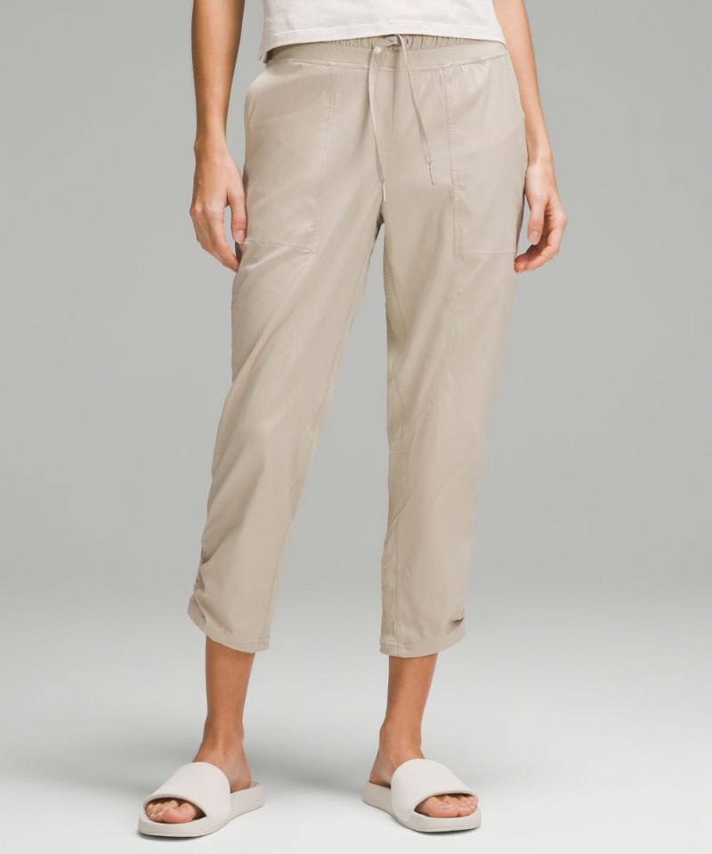 Lululemon Dance Studio Mid-Rise Cropped Pant Mojave Tan Online Outlet Sale