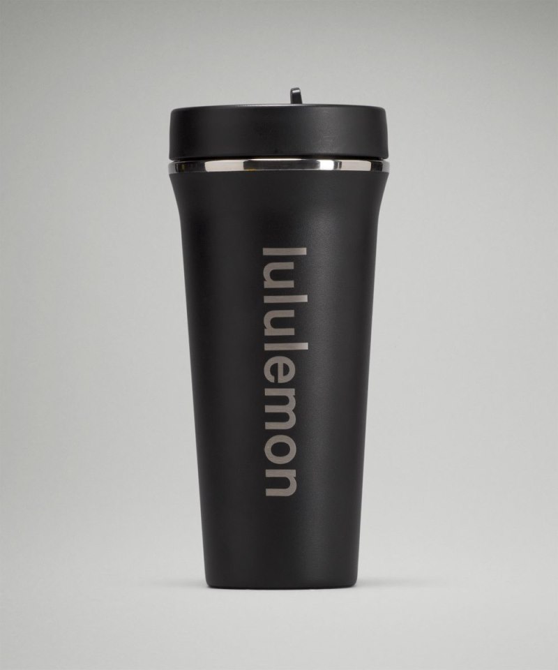 Lululemon Back to Life Tumbler 24oz Black Online Outlet Sale